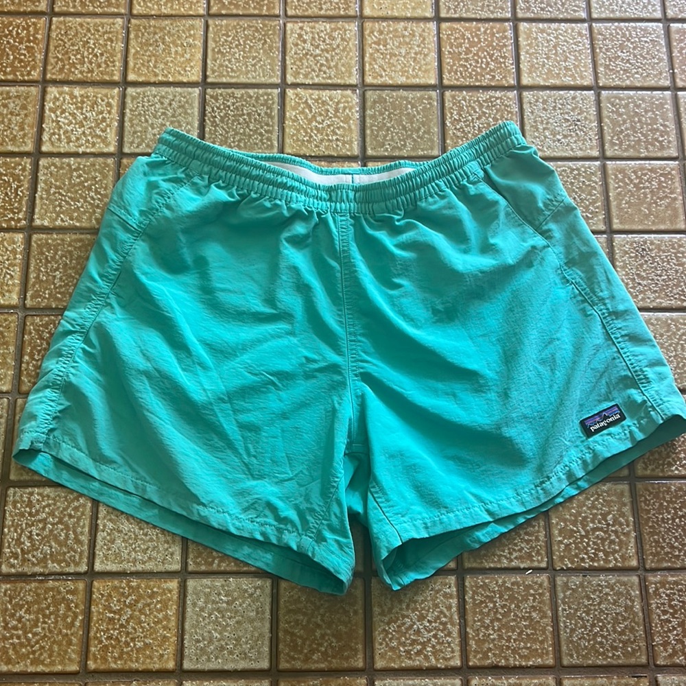 Turquoise Patagonia Size M Baggies